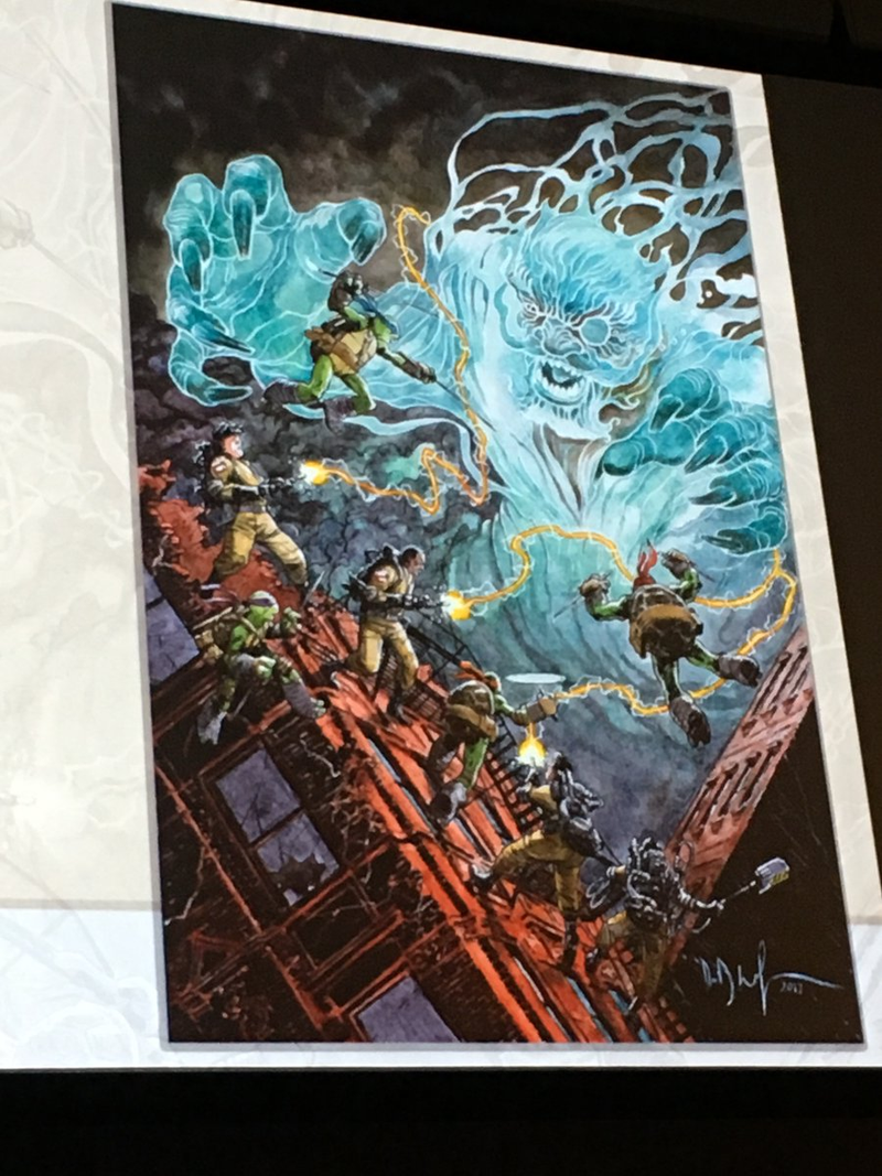 Illustration for article titled Here Are the Ninja Turtles/Ghostbusters Mash-Up Figures Someone Has Definitely Been Waiting for